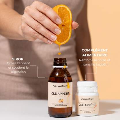 Sirop Clé Appétit