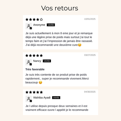 Sirop Clé Appétit