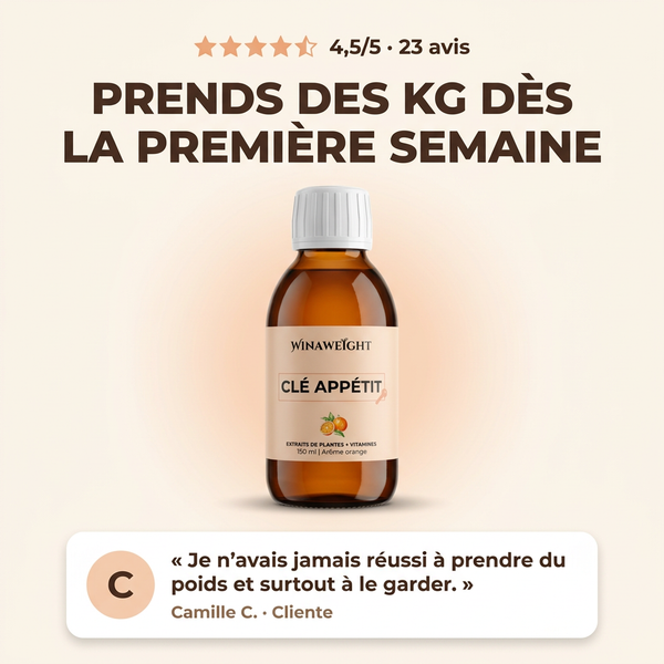 Sirop Clé Appétit